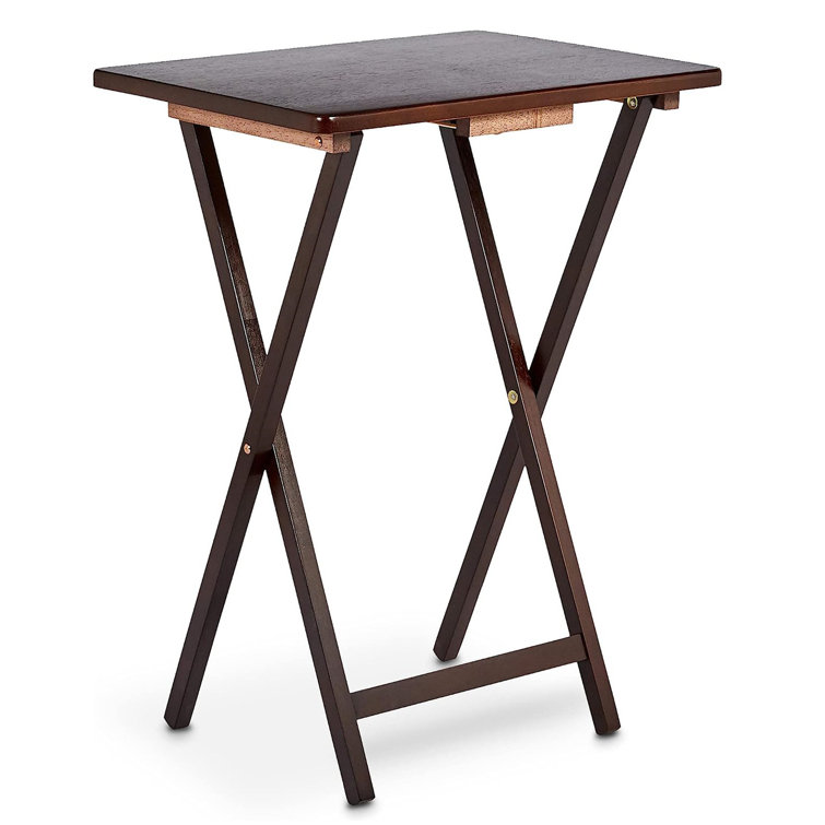 Roundhill 4Pack Classic TV Dinner Folding Trays Wayfair